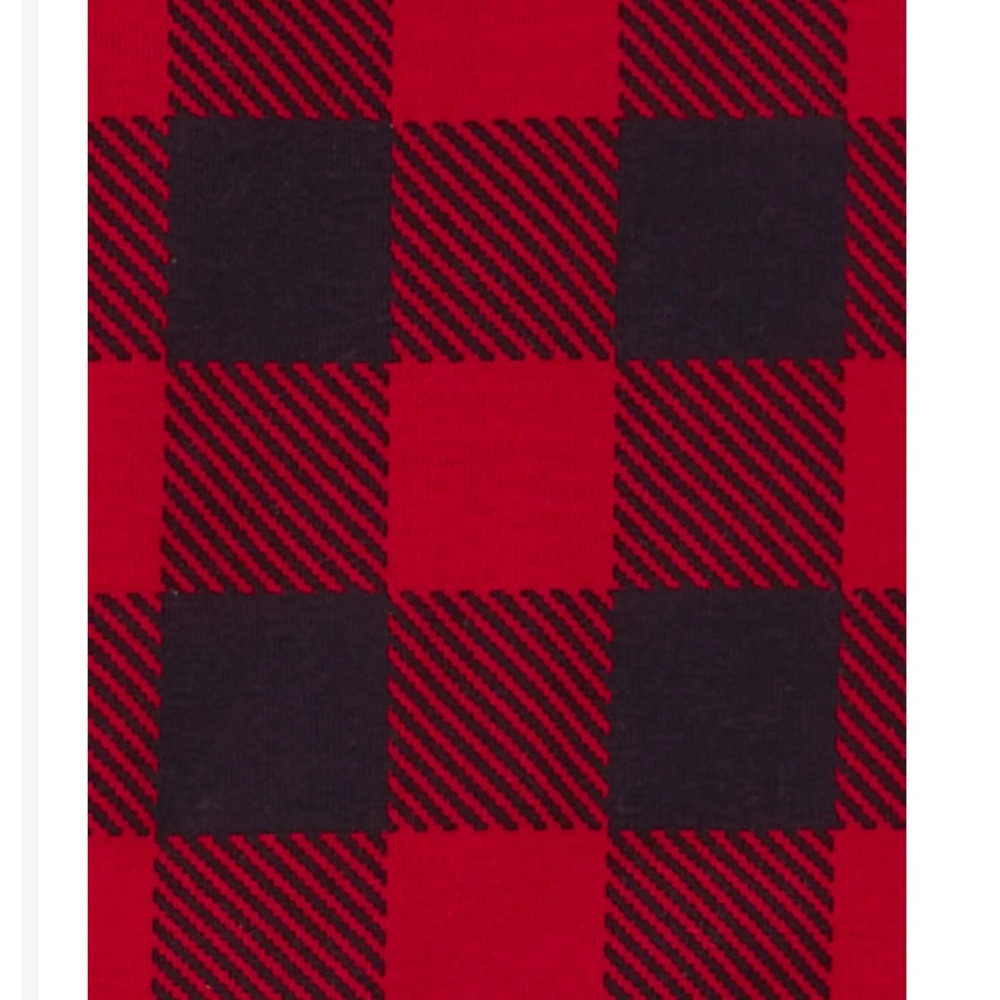 Carter’s Kids Buffalo Check Plaid Shirt and Pants Pajamas - Picture 3 of 3